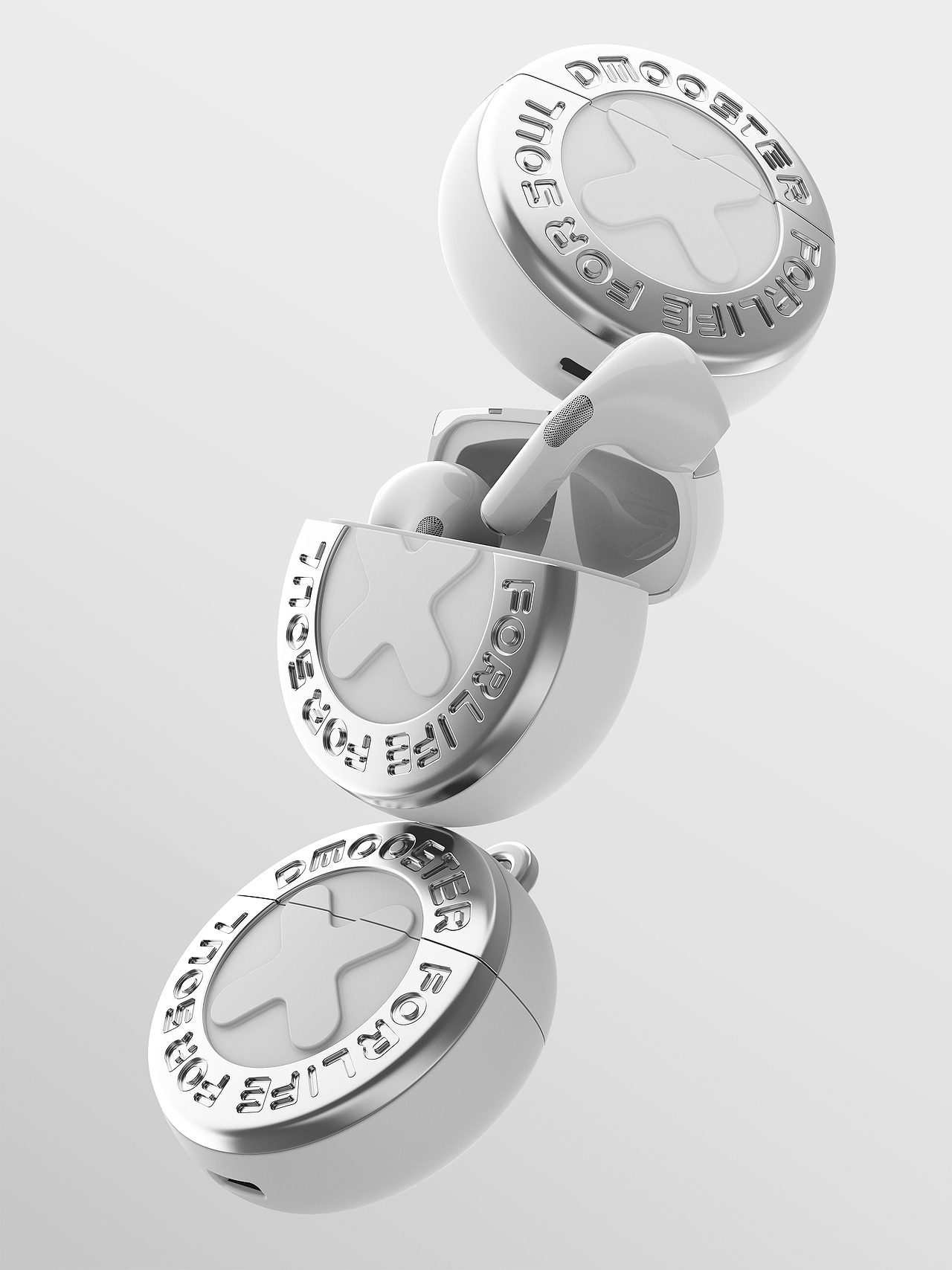 D MOOSTER® | X银环 TWS耳机（图ZMzY2Njc2ODgw） - 电子产品 - 站酷设计师DMOOSTER原创素材 - 站酷ZCOOL