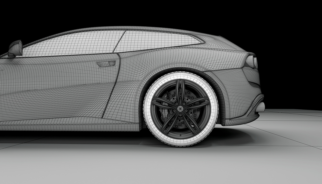 FERRARI gtc4 lusso（图ZMzE5MjIxMDM2） - 机械/交通 - 站酷设计师ClavinLeung原创素材 - 站酷ZCOOL