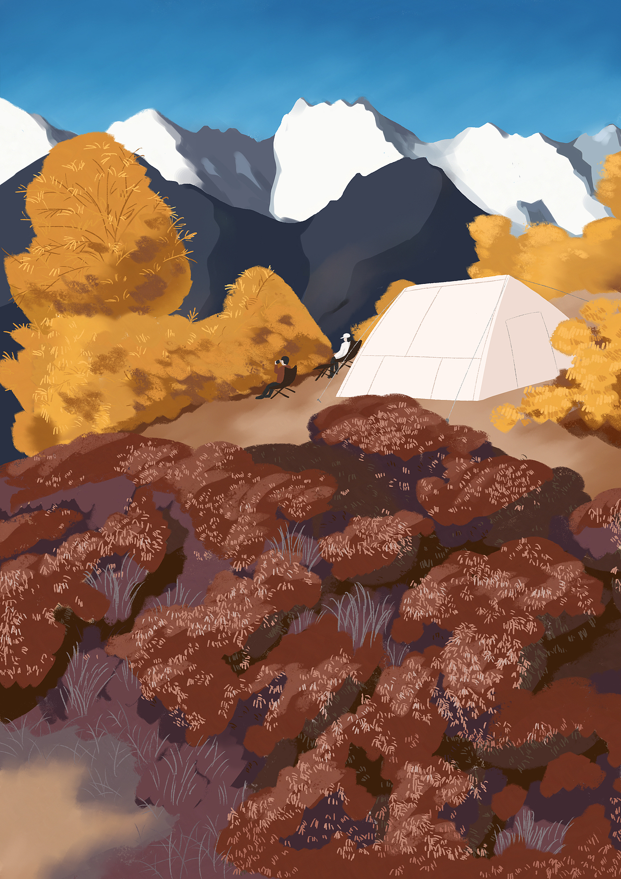 插画打卡练习（图ZMzAyMjM2OTYw） - 创作习作 - 站酷设计师滨崎绫原创素材 - 站酷ZCOOL