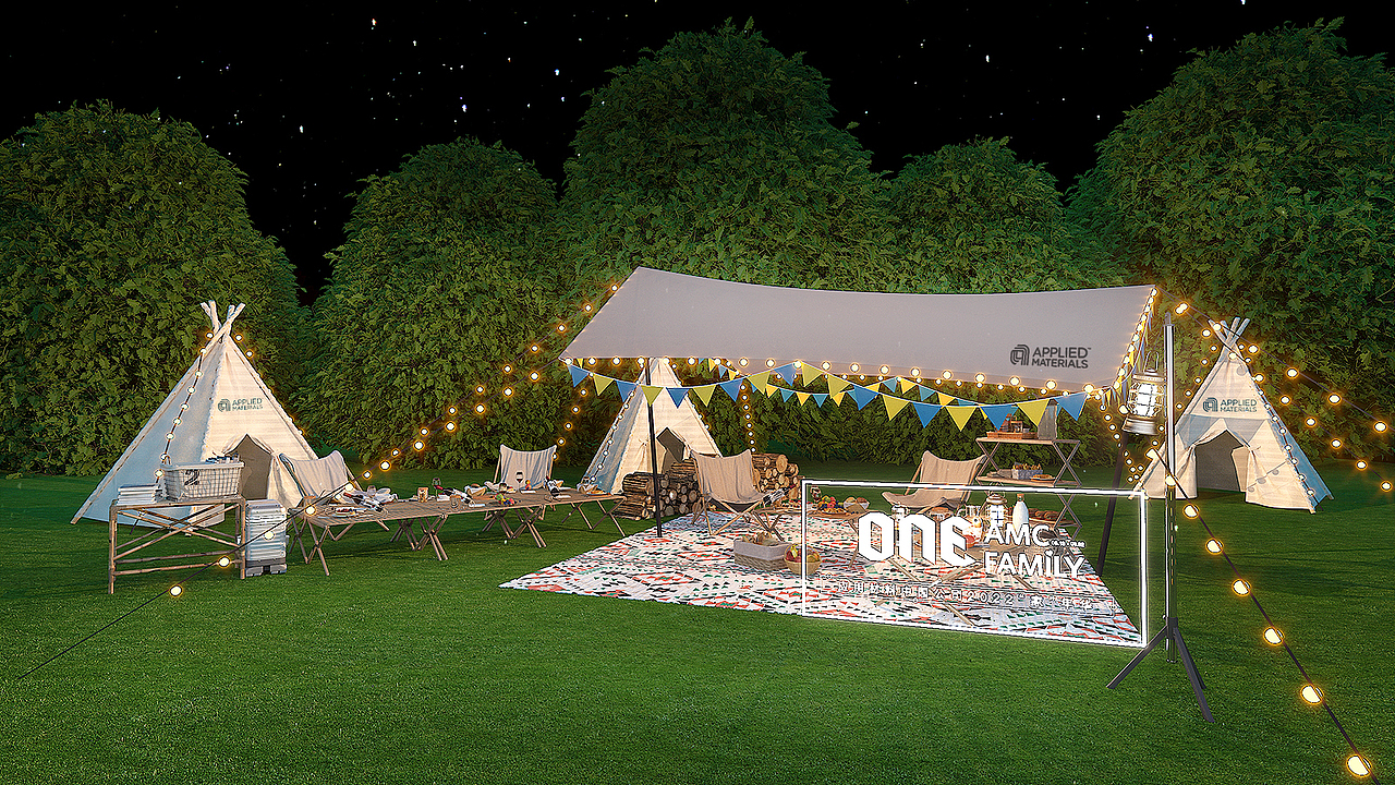 品牌家庭日露营风舞台互动布景（图ZMzI4MDAxNjM2） - 商业空间设计 - 站酷设计师買一杯果汁原创素材 - 站酷ZCOOL