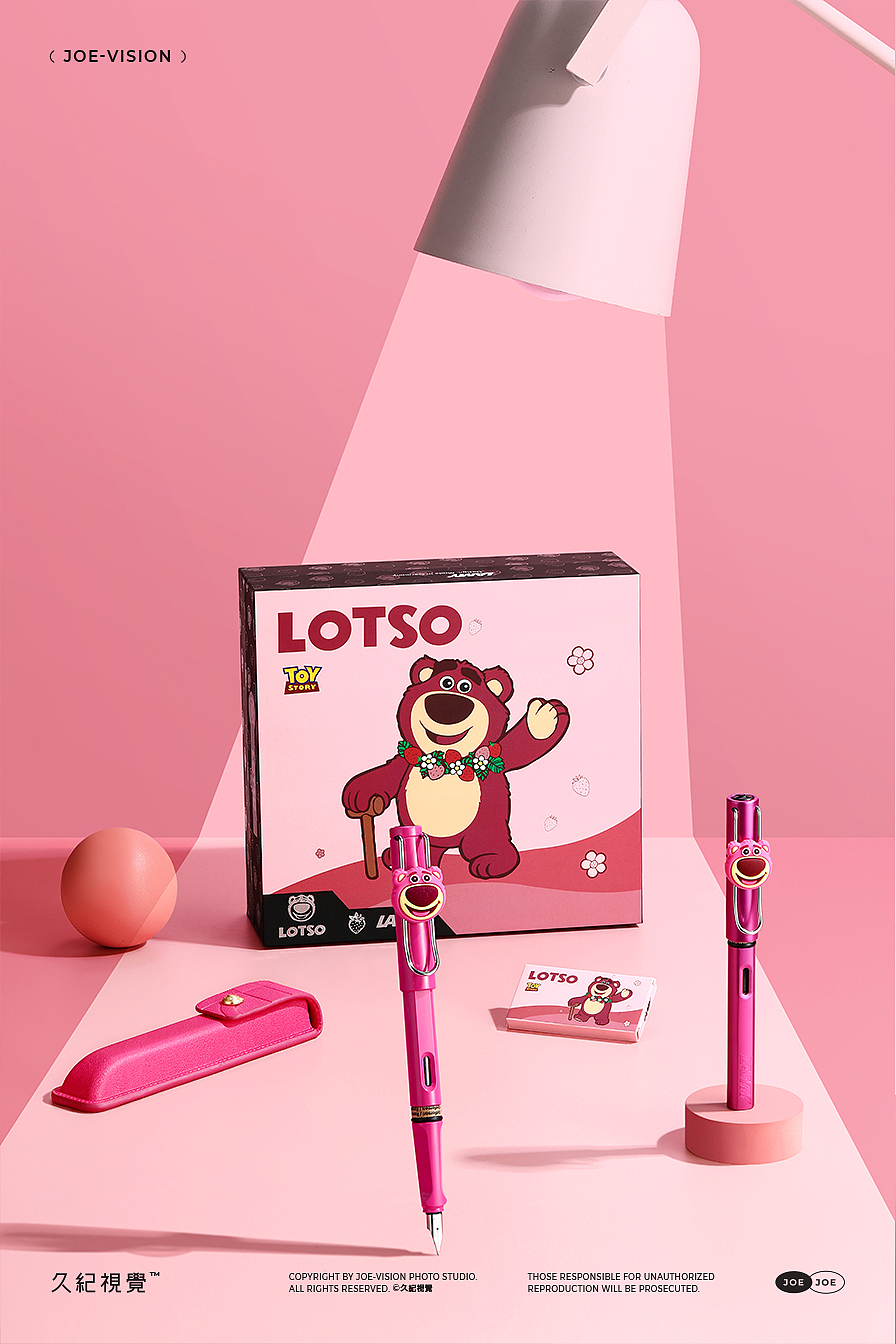 草莓熊『LOTSO|趣味钢笔礼盒』X JOE VISION