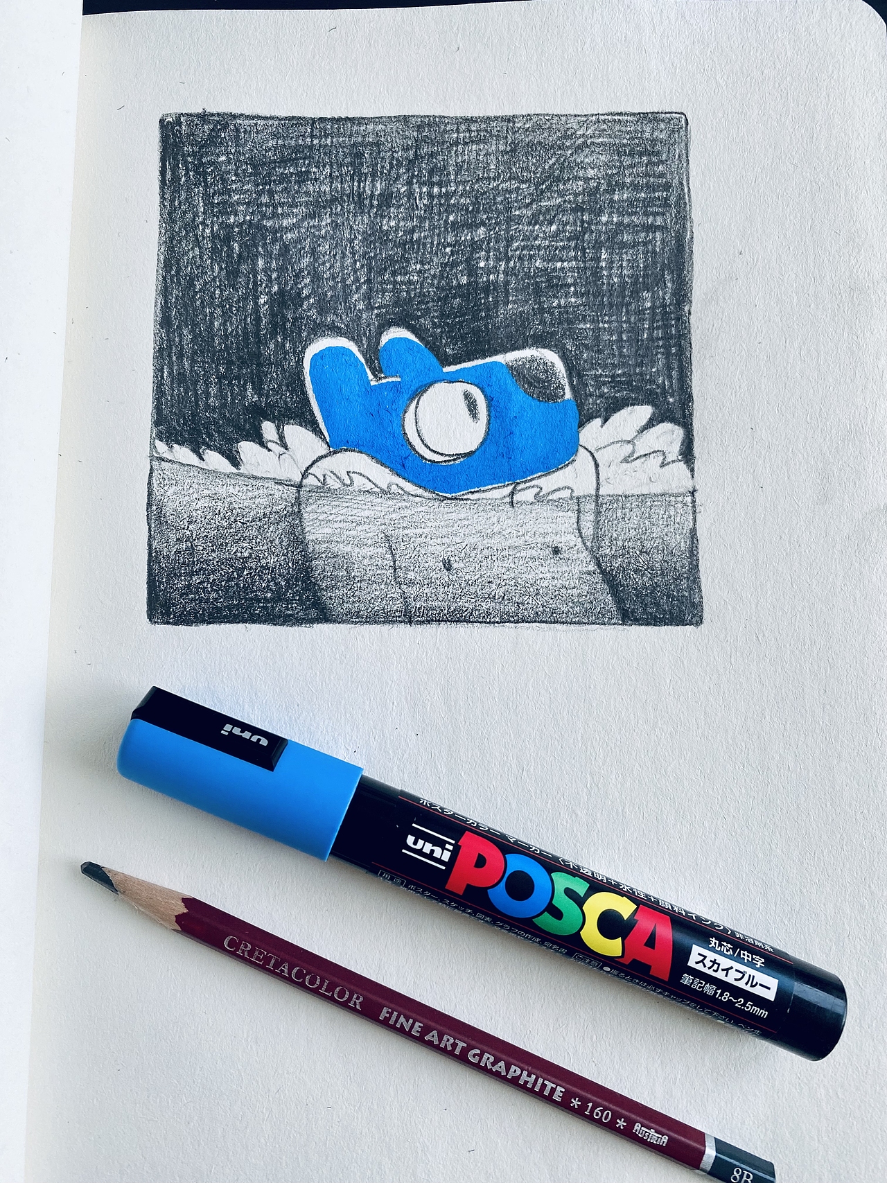 BLUE DOG 1（图ZMzA1Mzg4MzA0） - 绘本 - 站酷设计师蓝狗GO原创素材 - 站酷ZCOOL