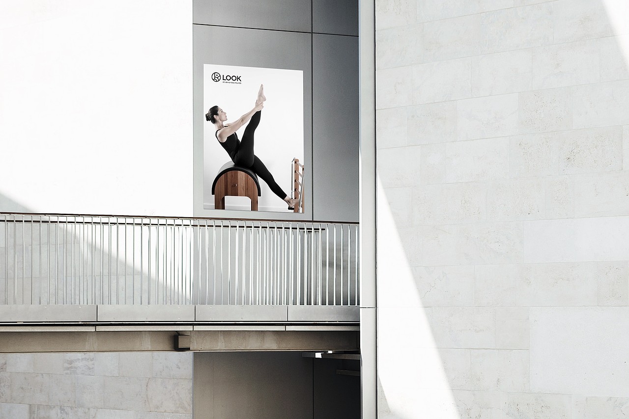 瑜伽品牌设计丨LOOK·瑜伽普拉提