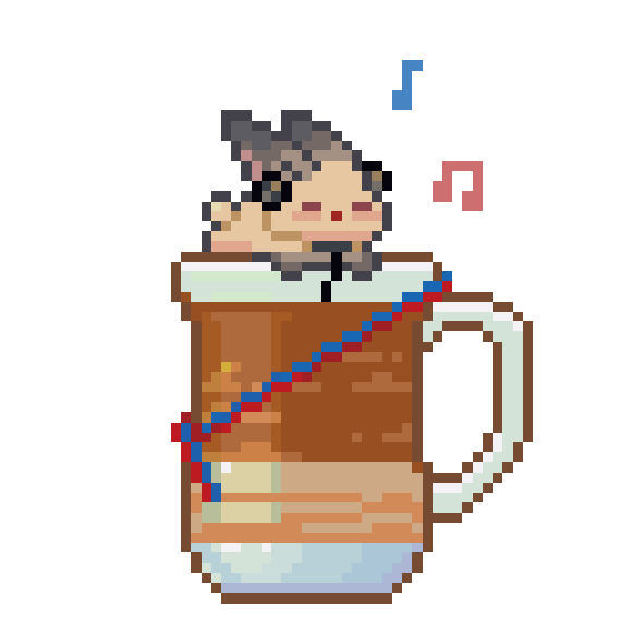 近期画的小场景和杯子（图ZMjk4NDA5ODIw） - 像素画 - 站酷设计师自心洁原创素材 - 站酷ZCOOL