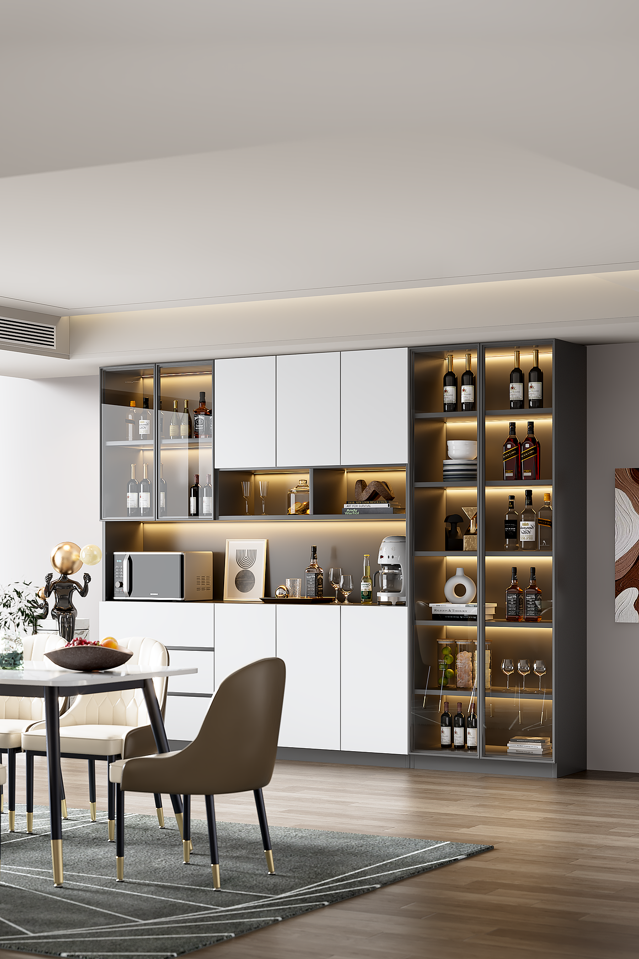 MAX/VR电商板式家具渲染