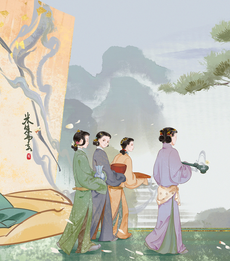 【古风插画】幻·境