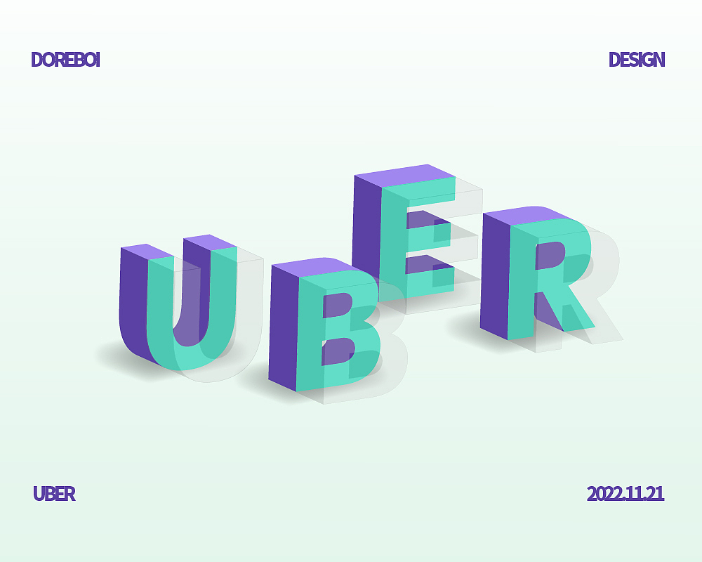 【第18天】立体字设计（图ZMzIzMTkzNzI4） - 海报 - 站酷设计师doreboi原创素材 - 站酷ZCOOL