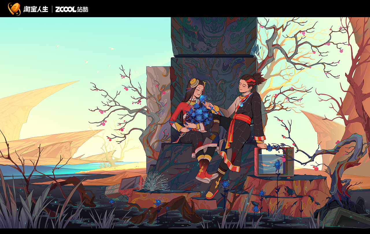 法修2022个人插画合集（图ZMzI2ODM2NTY4） - 商业插画 - 站酷设计师法修Stampede原创素材 - 站酷ZCOOL