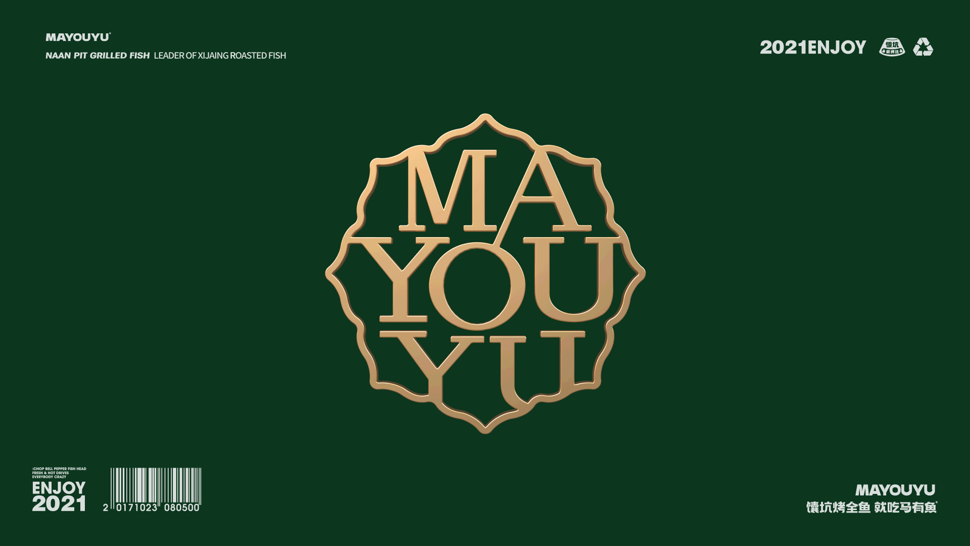 开创馕坑新烤法～马有鱼烤鱼品牌设计