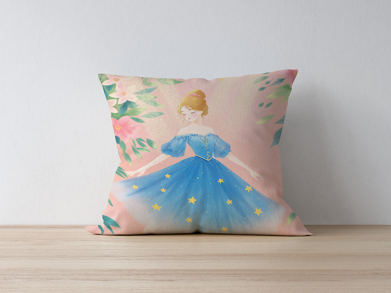 香氛扁平肌理插画