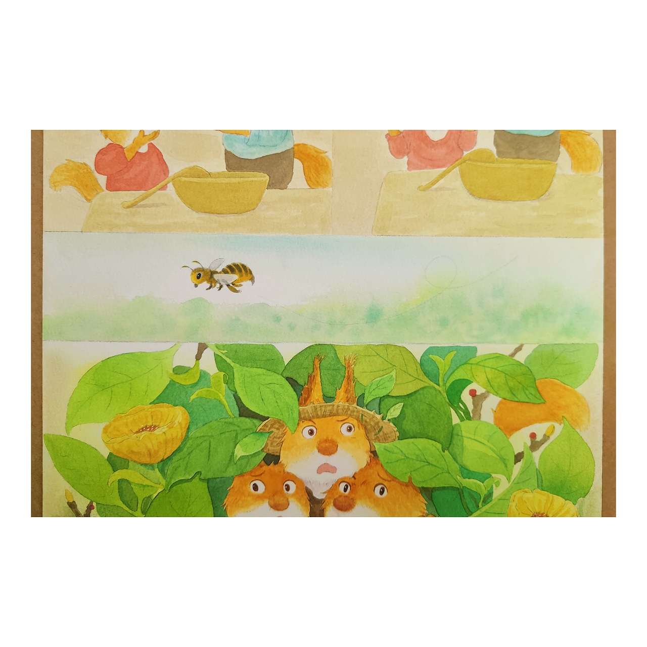 一群小松鼠忙碌的时刻（图ZMzM3NDY1MTM2） - 儿童插画 - 站酷设计师走神大佬原创素材 - 站酷ZCOOL