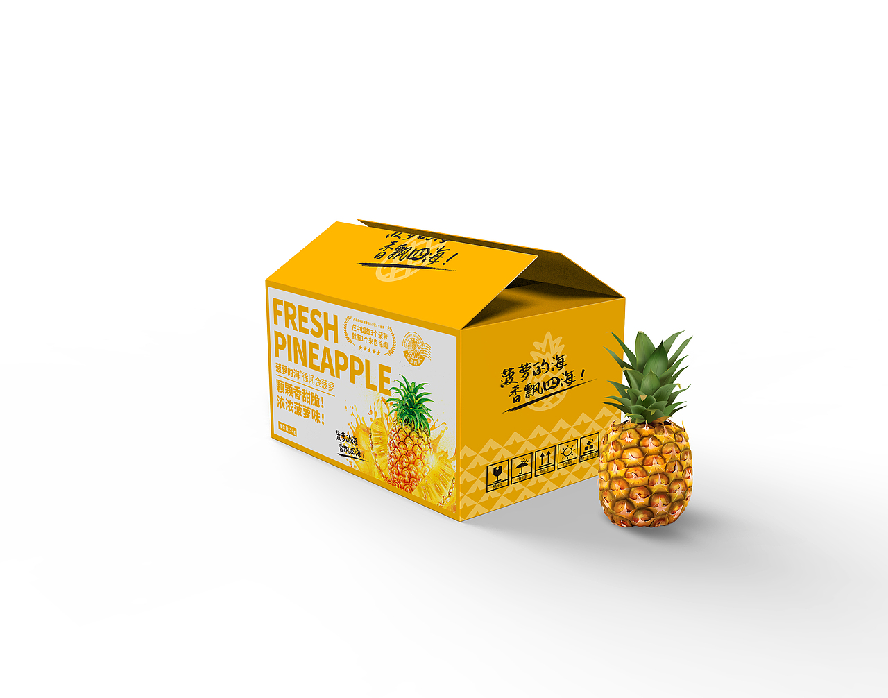 正本设计|菠萝的海 产品包装设计