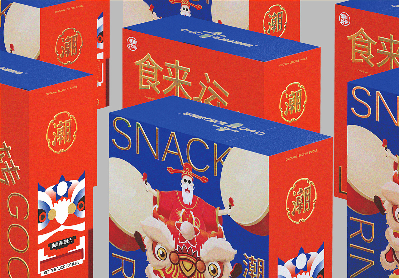 CHAOBOBO/潮伯伯品牌新年礼盒设计