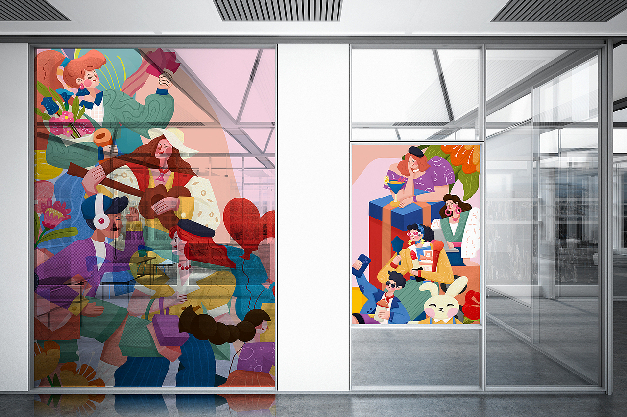 商场38妇女节主视觉KV