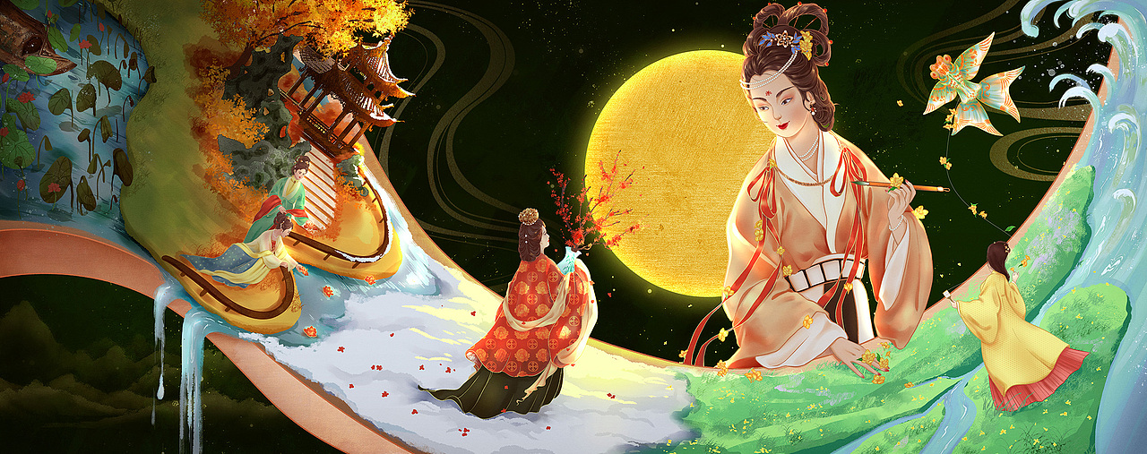 【插画】绘春（图ZMzI4Mjg2OTM2） - 创作习作 - 站酷设计师哈利威尔原创素材 - 站酷ZCOOL