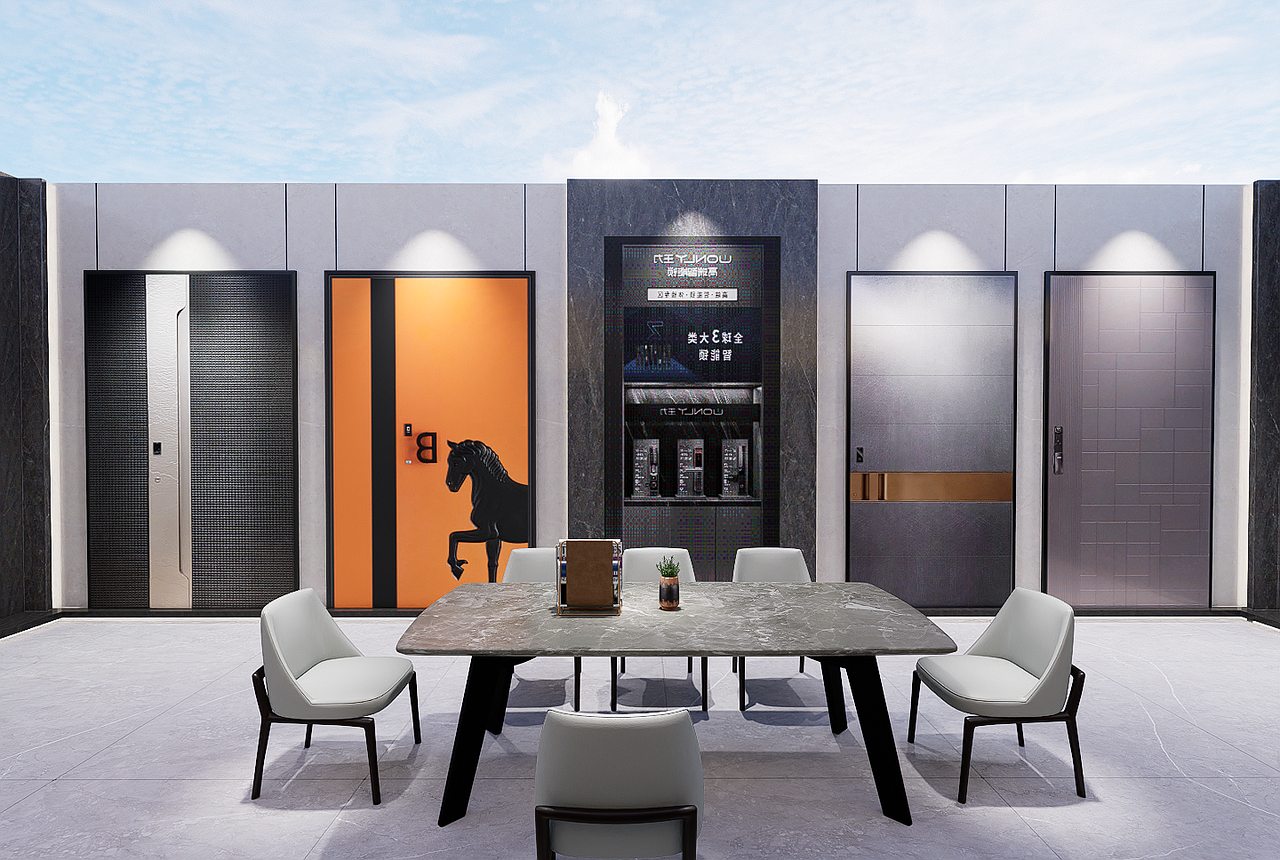 门店室内空间效果