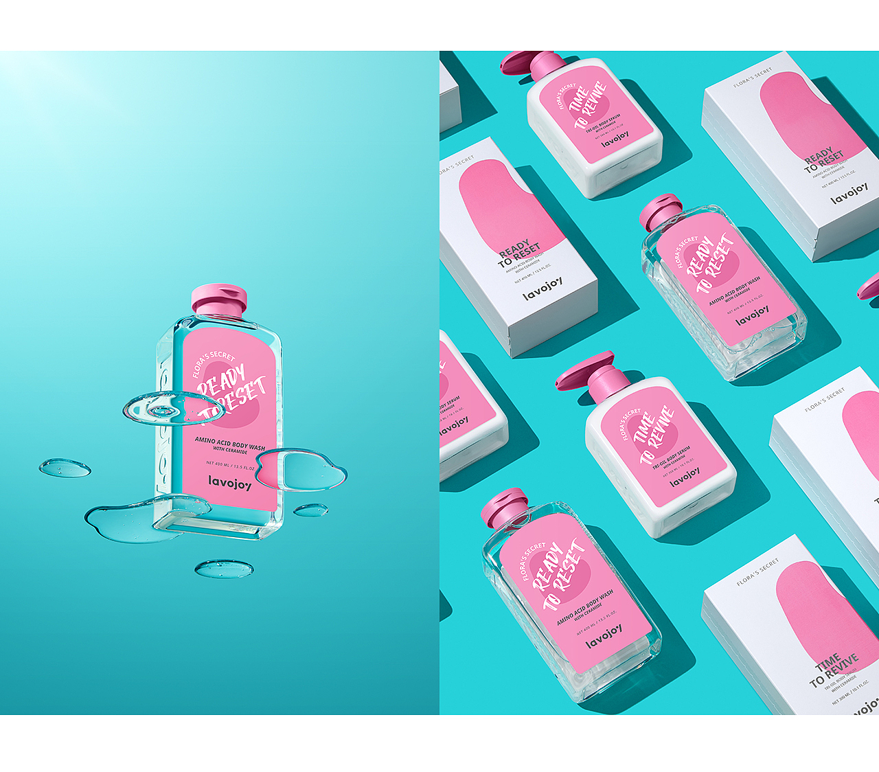 lavojoy洗护产品修图