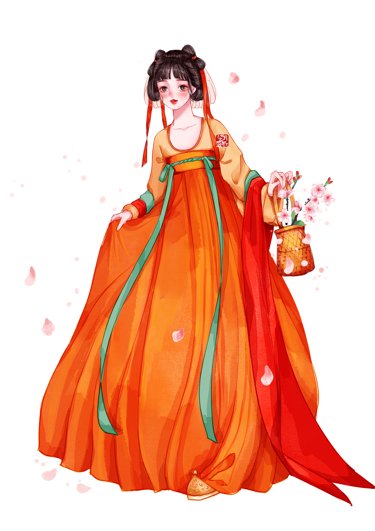 古风水墨美人合集1
