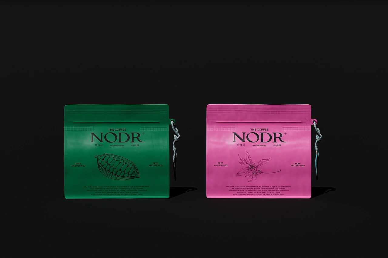 NODR COFFEE 品牌设计 | 奶茶 茶饮 咖啡品牌包装设计