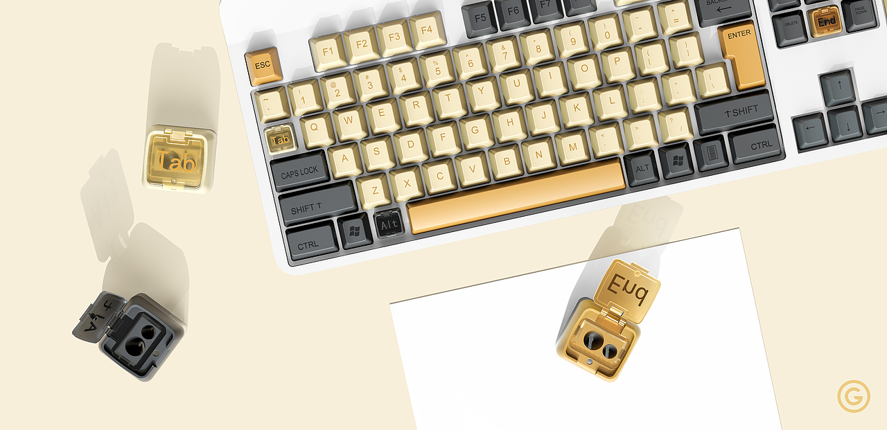 格瑞设计简报 | 卷笔刀《爱，大象和键帽》