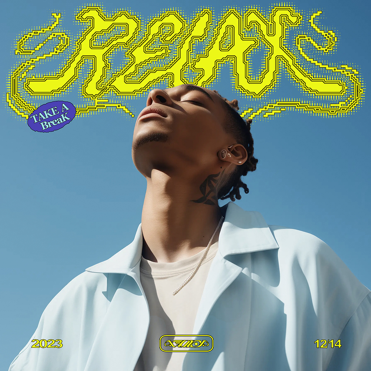 每日练习|字体设计-Relax