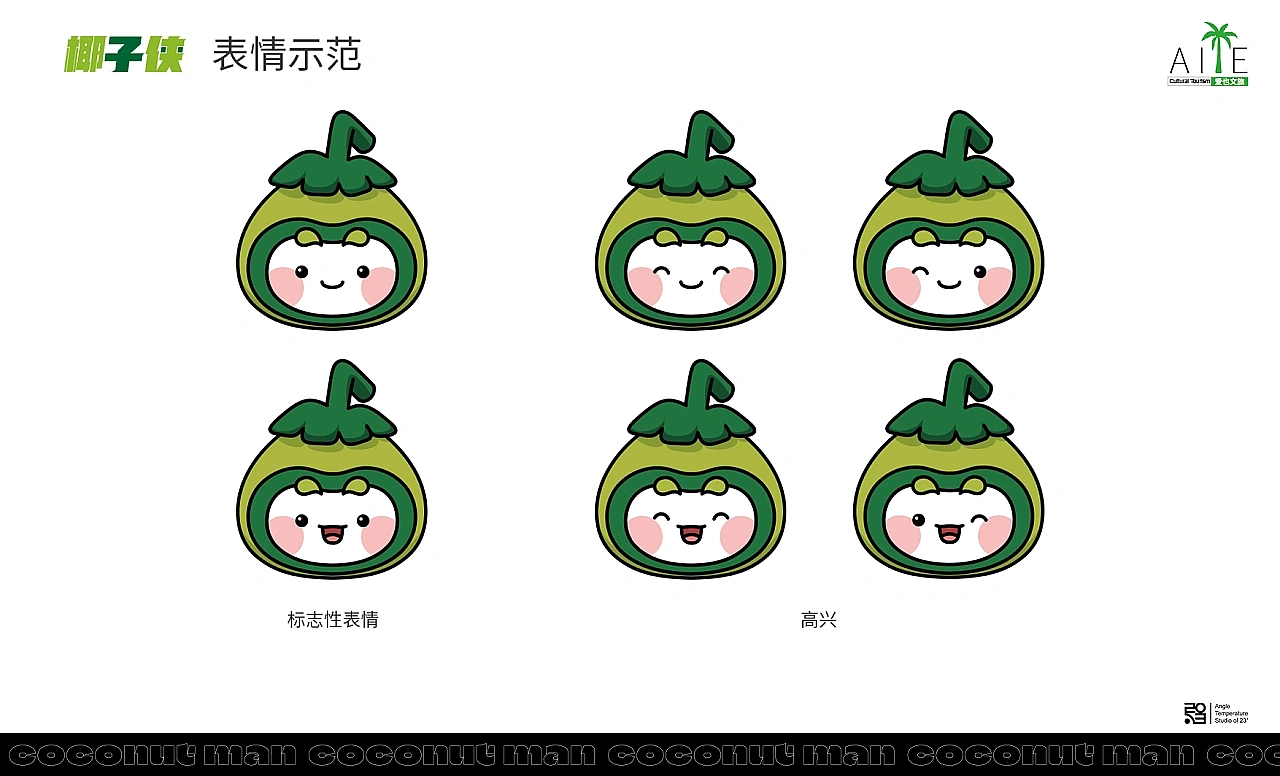 椰子侠IP形象设计方案