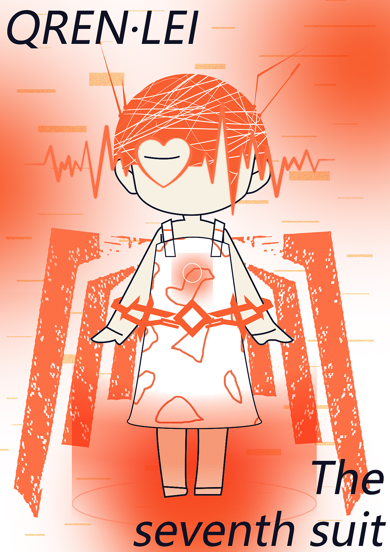 插画——QREN·LEI（图ZMzYwNTkwNzg0） - 创作习作 - 站酷设计师今天也想学画画呀原创素材 - 站酷ZCOOL