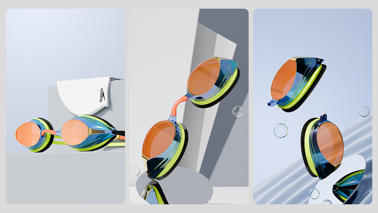 blender，4月份作品.....速比涛泳具系列，产品渲染..（图ZMzY5ODA5MjAw） - 产品 - 站酷设计师你在看神马原创素材 - 站酷ZCOOL