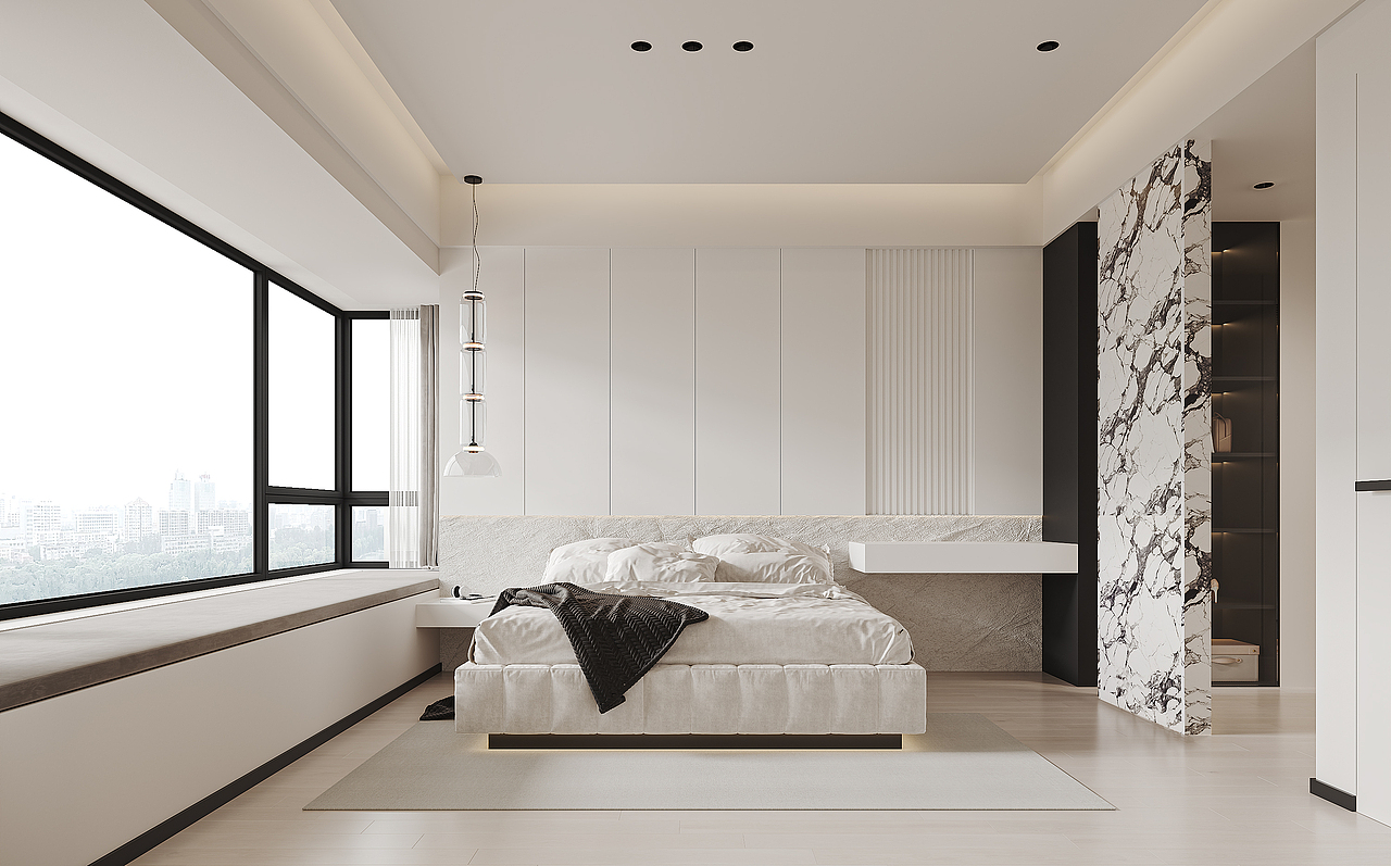 现代极简客餐厅