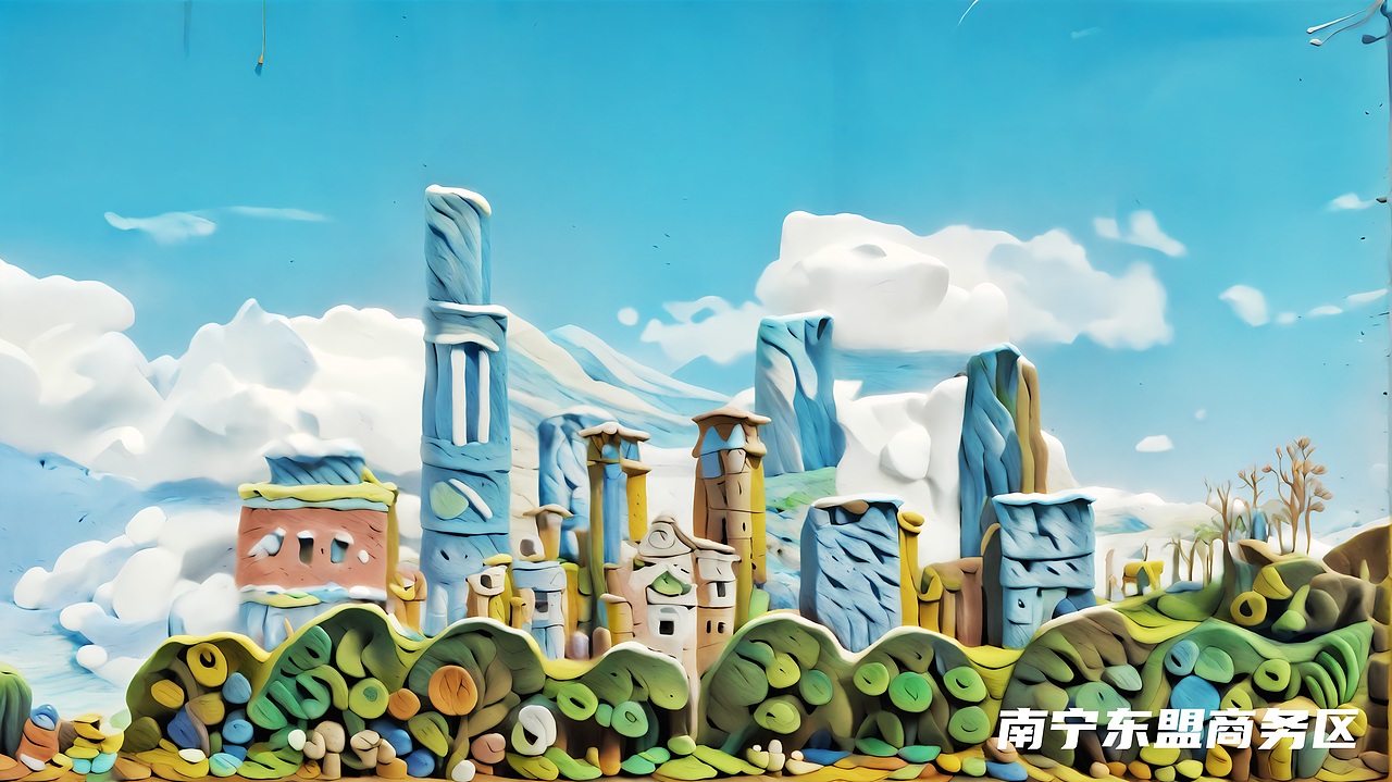 当AI黏土遇到广西，快来看看你的城市（图ZMzY5MzE2MTM2） - AI作品 - 站酷设计师设计师Lea原创素材 - 站酷ZCOOL