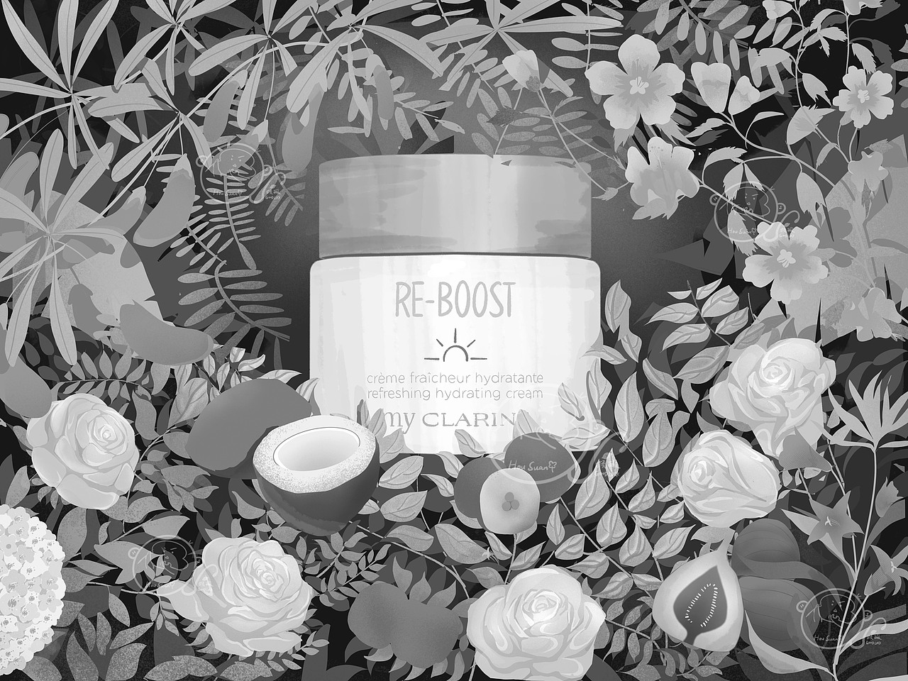 自然之舞：植物的美肌华彩（图ZMzQ3NDMzMjY4） - 海报 - 站酷设计师猴酸原创素材 - 站酷ZCOOL