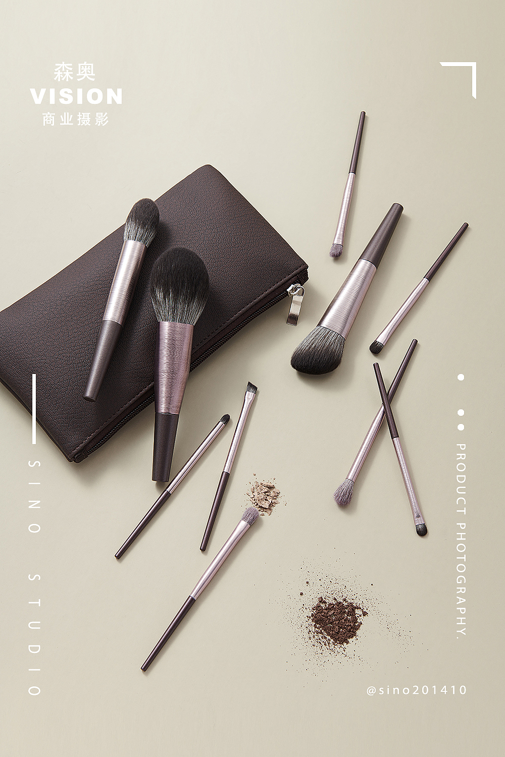 美妆摄影 | 彩妆拍摄 粉底刷化妆刷拍摄 森奥摄影（图ZMzY4OTc0OTc2） - 产品摄影 - 站酷设计师森奥视觉原创素材 - 站酷ZCOOL