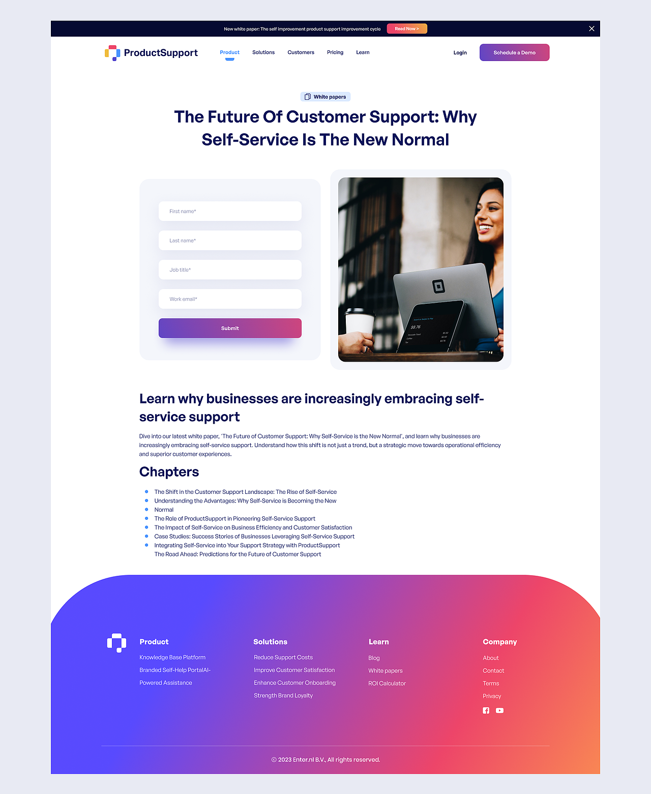 ProductSupport/web/网站设计