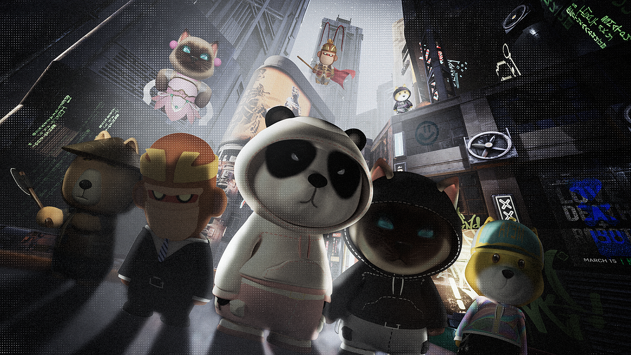 UE5/UE4元宇宙NFT宣传3D动画（图ZMzQ2NDAyNDMy） - 动画/影视 - 站酷设计师旋律纠缠原创素材 - 站酷ZCOOL