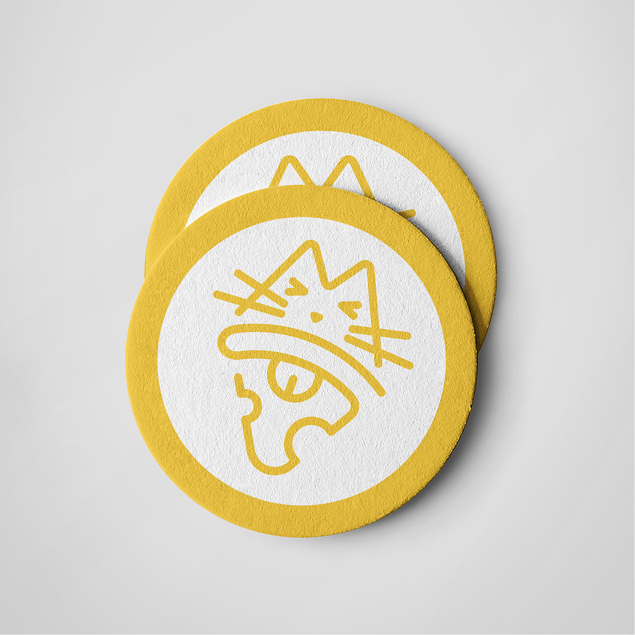 鲜丝猫 x 望潮君 - 餐饮披萨LOGO设计