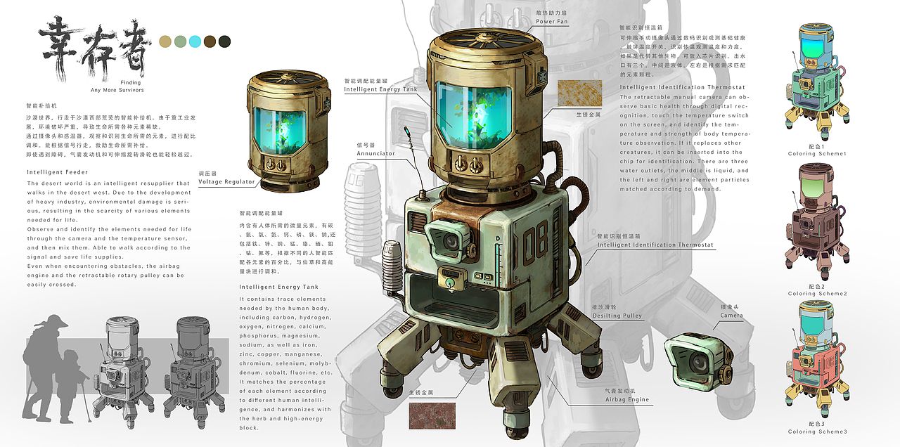 《幸存者》单体道具 | 北斗北学馆·进阶班学员作品（图ZMzMzOTY0Mjg4） - 概念设定 - 站酷设计师北斗北学馆原创素材 - 站酷ZCOOL