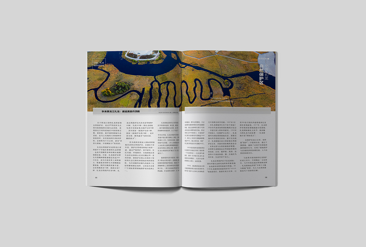 扎龙自然保护区旅游宣传画册+门票设计(图ZMzIzMTI1NjY4) - 宣传物料 - 站酷设计师柠檬味的小熊原创素材 - 站酷ZCOOL