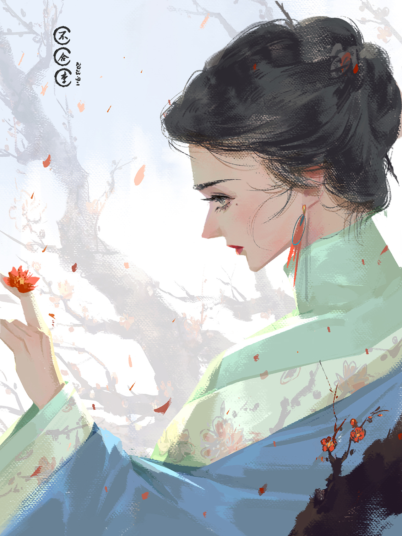 去年这边没发过的一部分小创作和练习图（图ZMzYyMjcwMjE2） - 商业插画 - 站酷设计师不合李原创素材 - 站酷ZCOOL