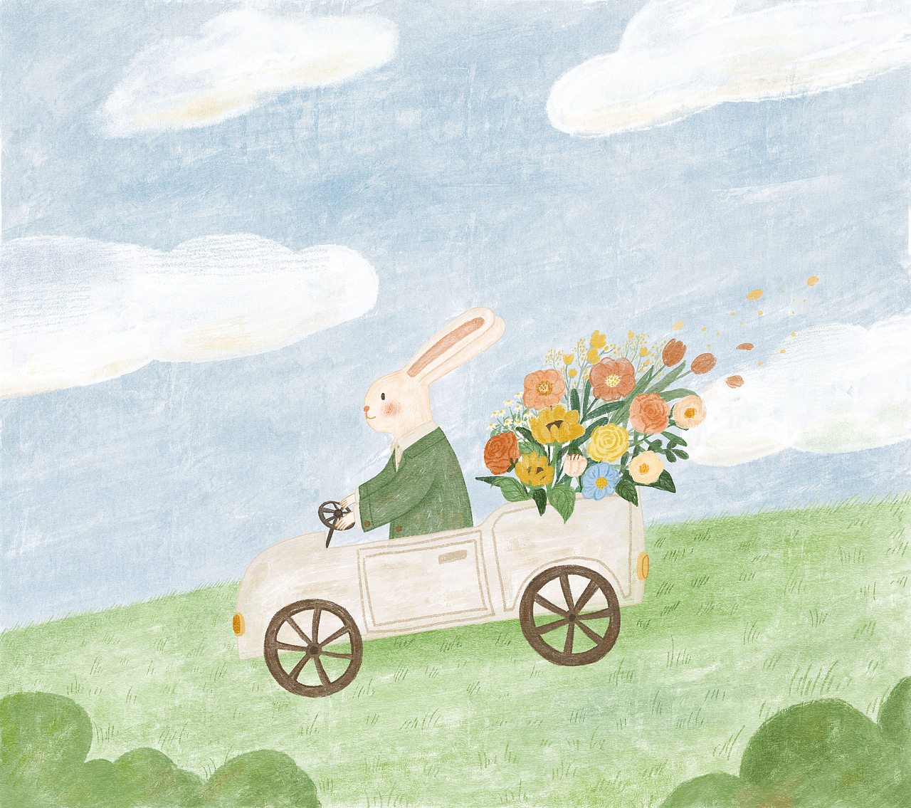 兔子先生的鲜花速递