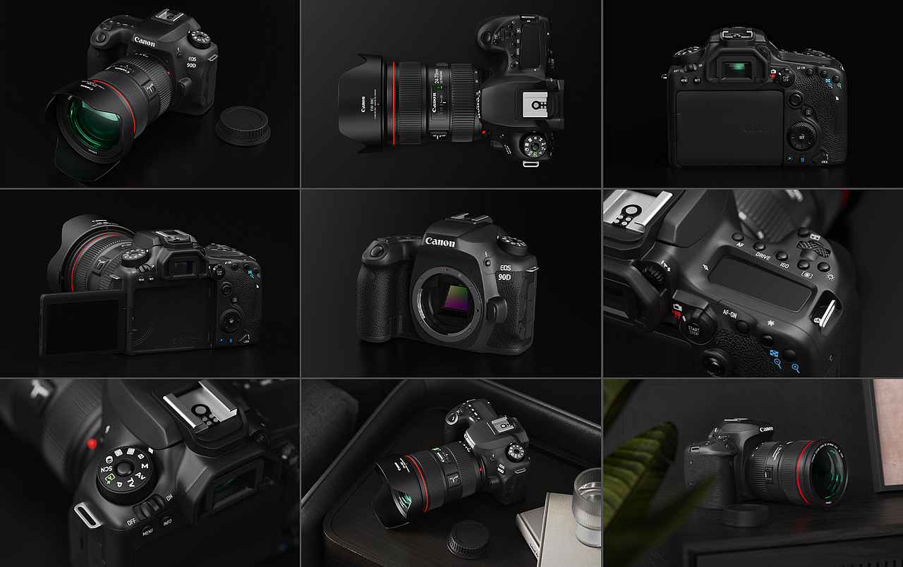 佳能相机渲染（图ZMzI2MzgwODM2） - 产品 - 站酷设计师四畳半原创素材 - 站酷ZCOOL