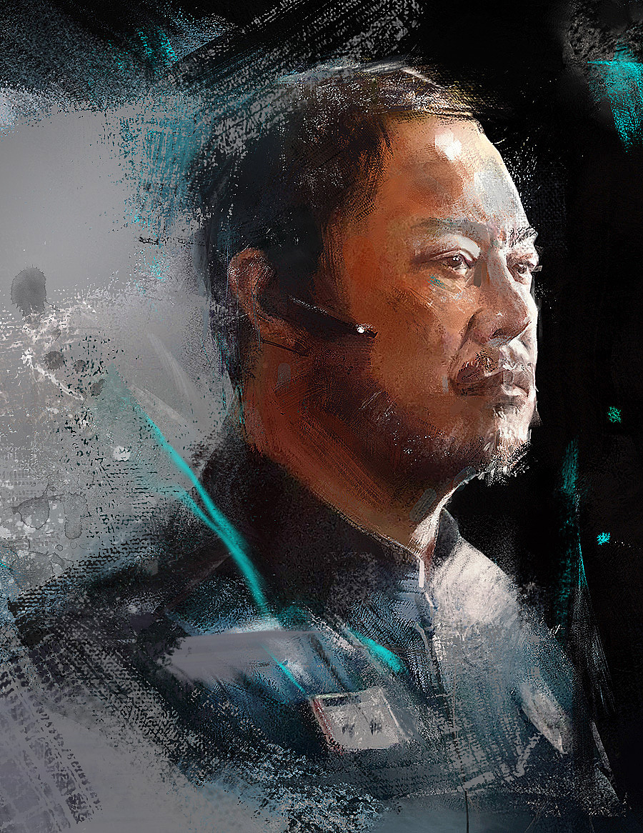 《流浪地球2》肖像绘