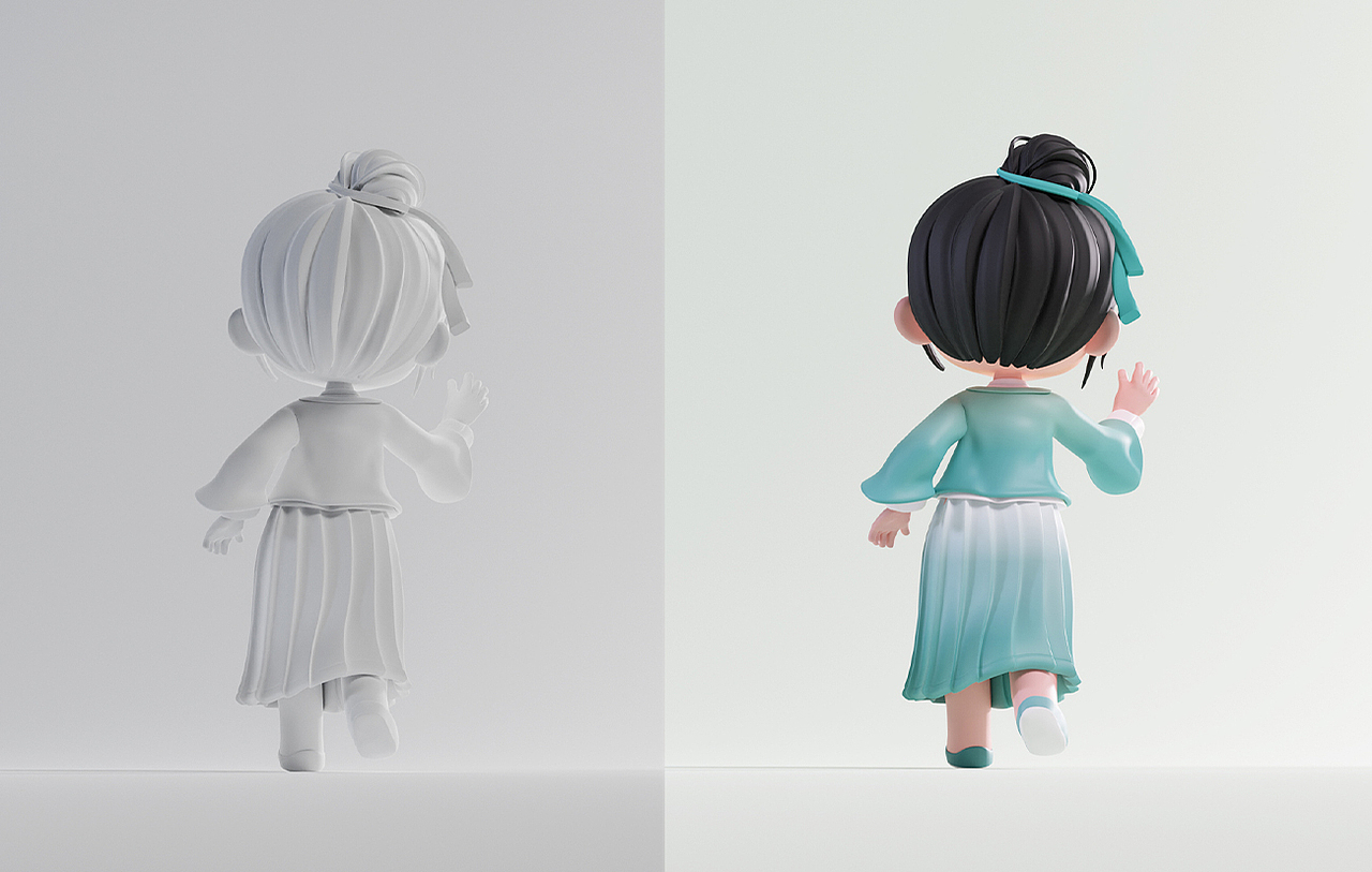 Blender捏个娃（图ZMzMzMDg2ODky） - 人物/生物 - 站酷设计师宇酱原创素材 - 站酷ZCOOL