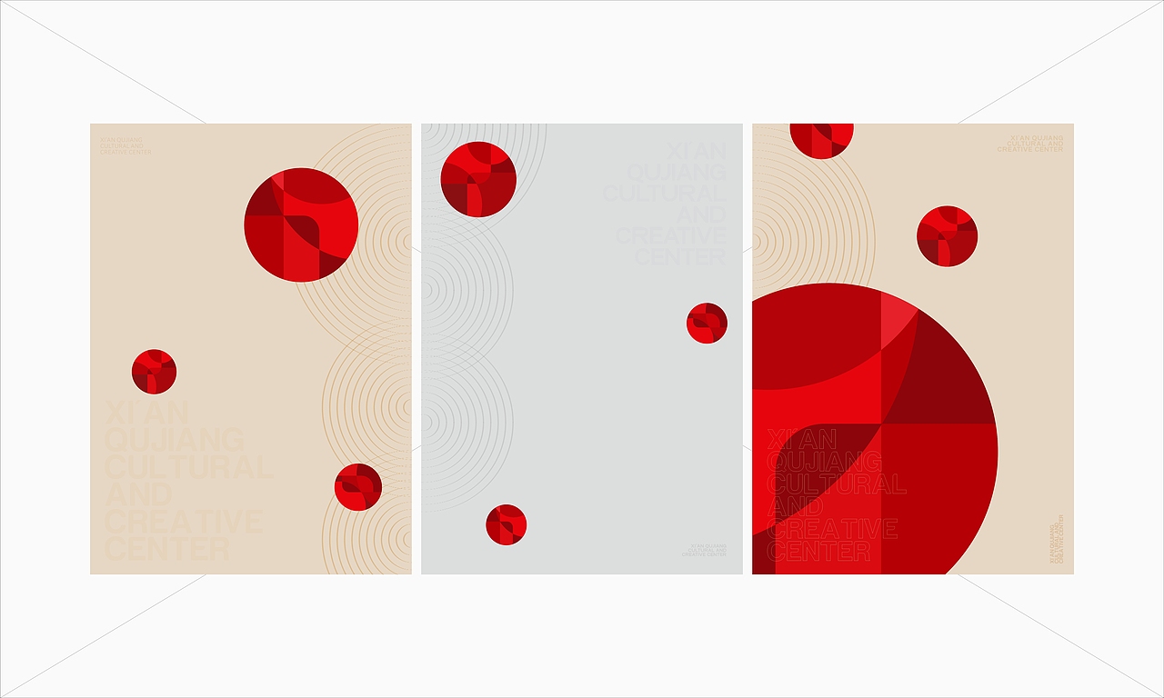 三个圆点的狂想 标志设计 LOGO设计 辅助图形