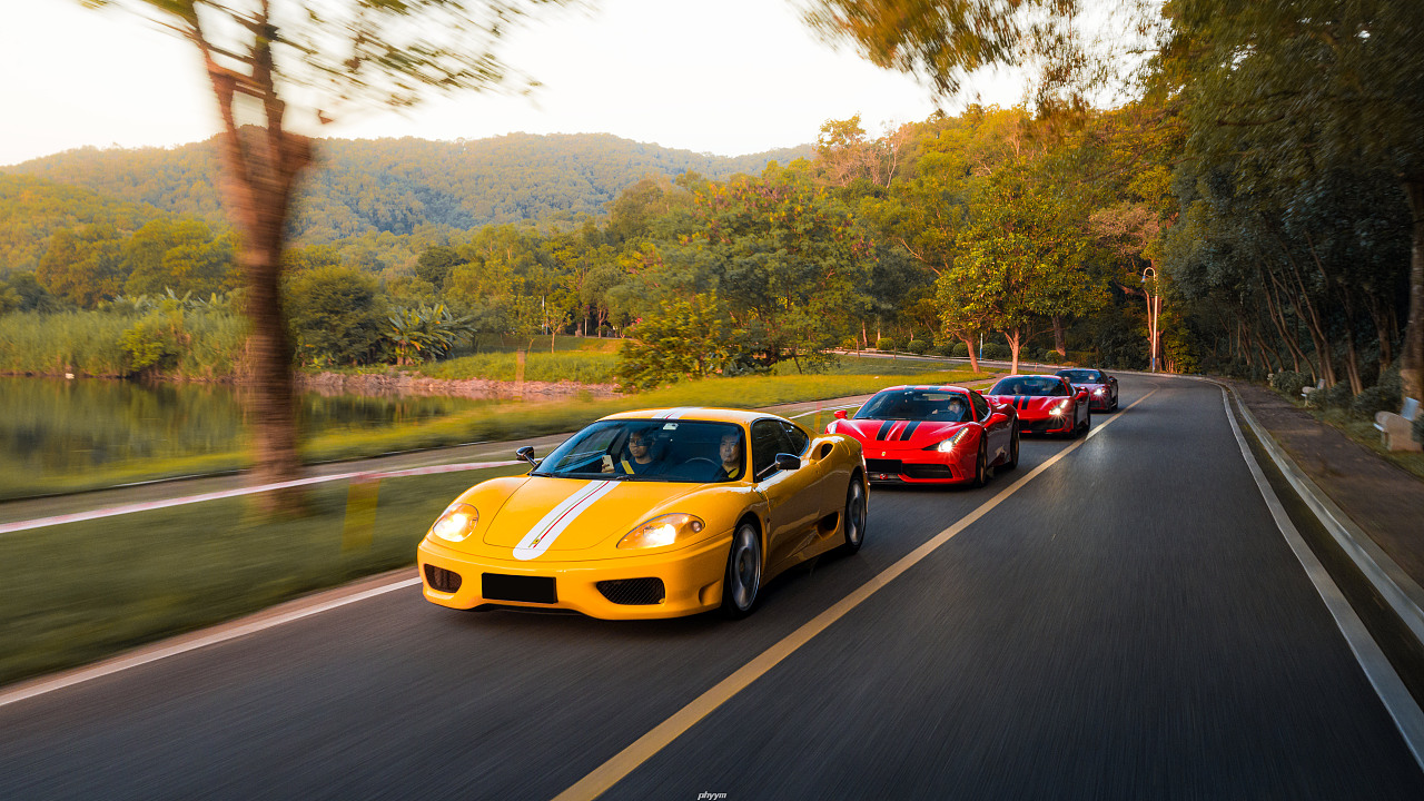 汽車攝影：法拉利旗艦 四代同堂（圖ZMzY5MTk0Njcy） - 產(chǎn)品攝影 - 站酷設(shè)計(jì)師phyym玉米原創(chuàng)素材 - 站酷ZCOOL