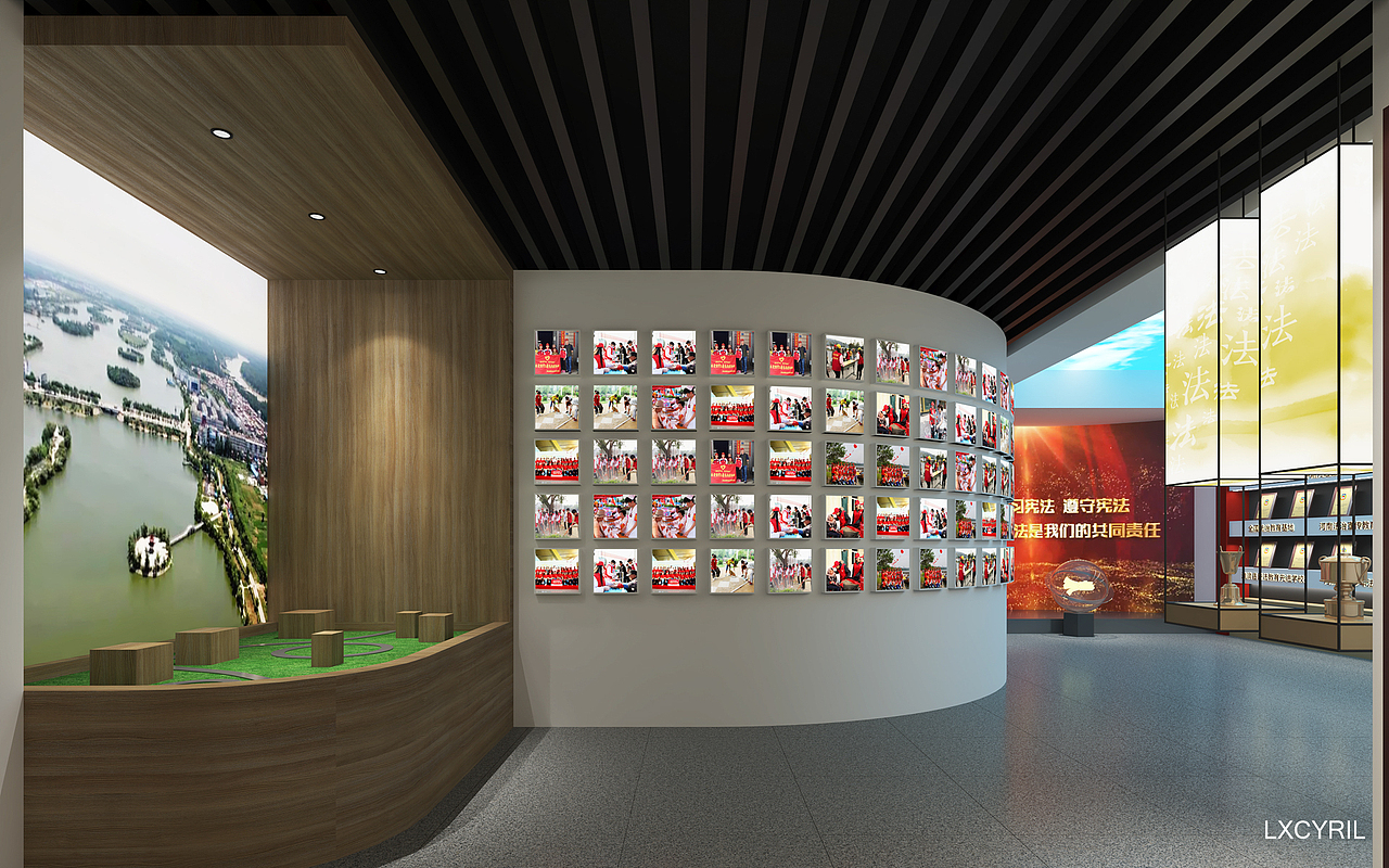 法治教育主题展厅（图ZMzU0MTEzMzg0） - 展陈设计 - 站酷设计师王煜宸原创素材 - 站酷ZCOOL