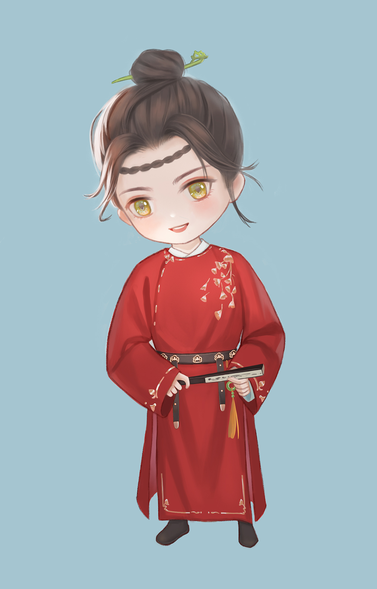Q版男生（图ZMzM5MDkxNjU2） - 创作习作 - 站酷设计师mxbh原创素材 - 站酷ZCOOL