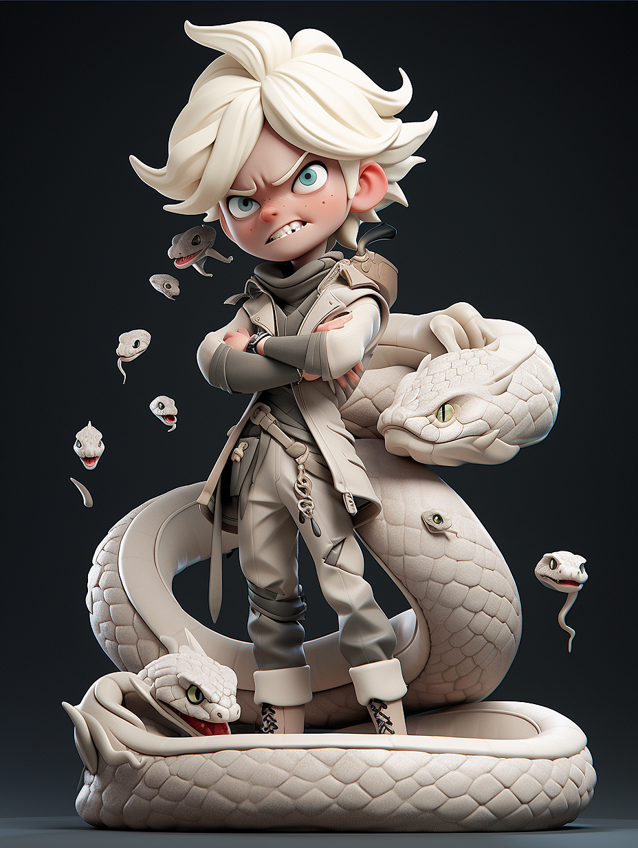 圈儿磊《盲盒造物》3D角色篇