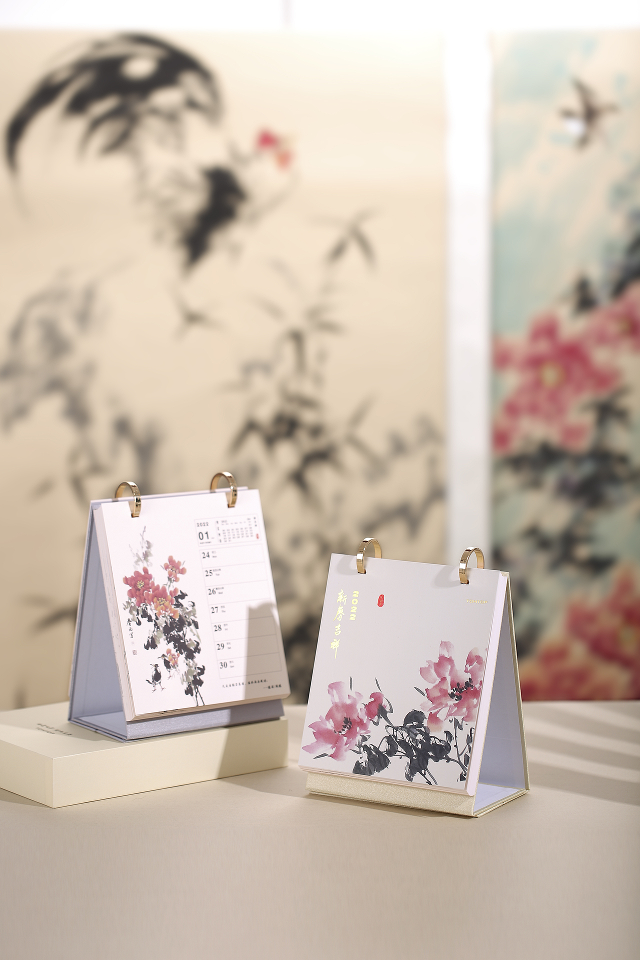 国画台历（图ZMzE3NDEzMTA0） - IP形象 - 站酷设计师天狗月饼厂原创素材 - 站酷ZCOOL