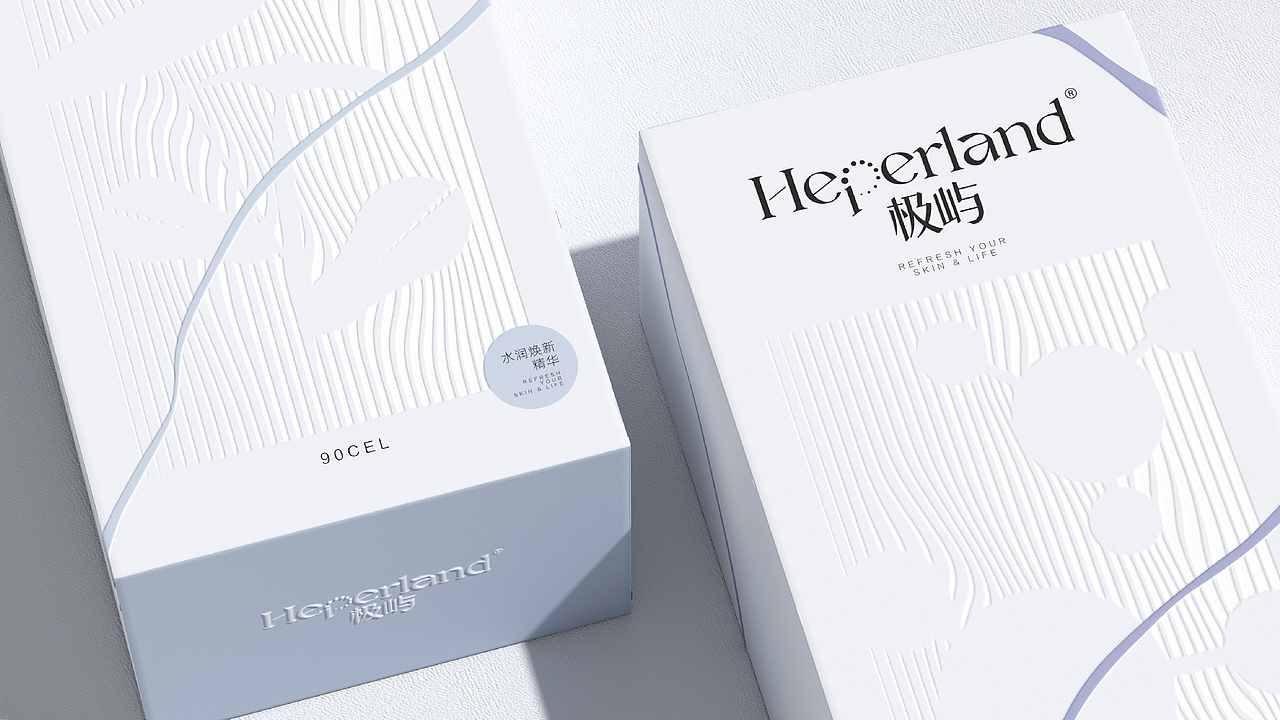 肌肤护理/美妆类-品牌VI&包装视觉设计（图ZMzM0OTA1NDI4） - 品牌 - 站酷设计师思悟品牌设计原创素材 - 站酷ZCOOL