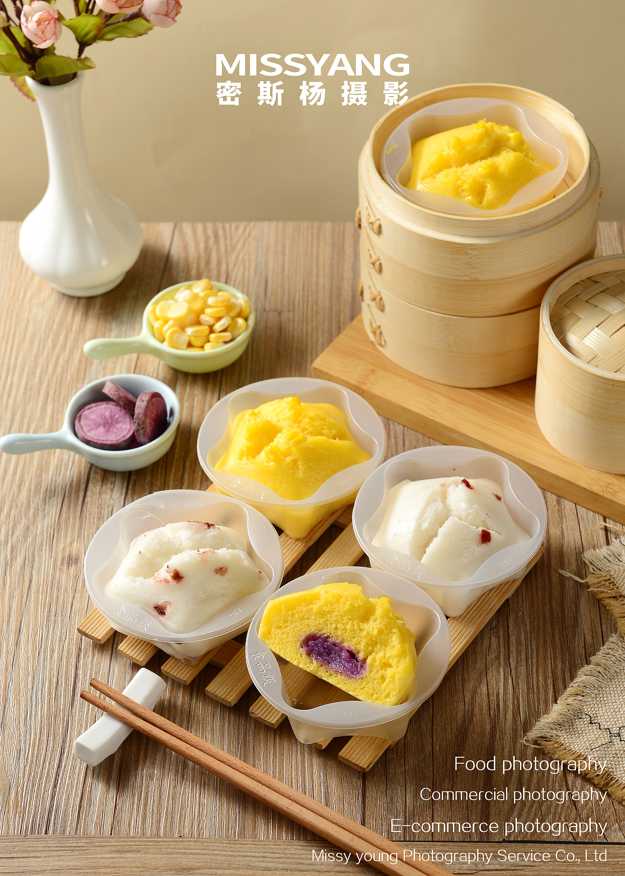 面点拍摄合集|包子烧麦寿司面食馅饼油条粽子|美食摄影